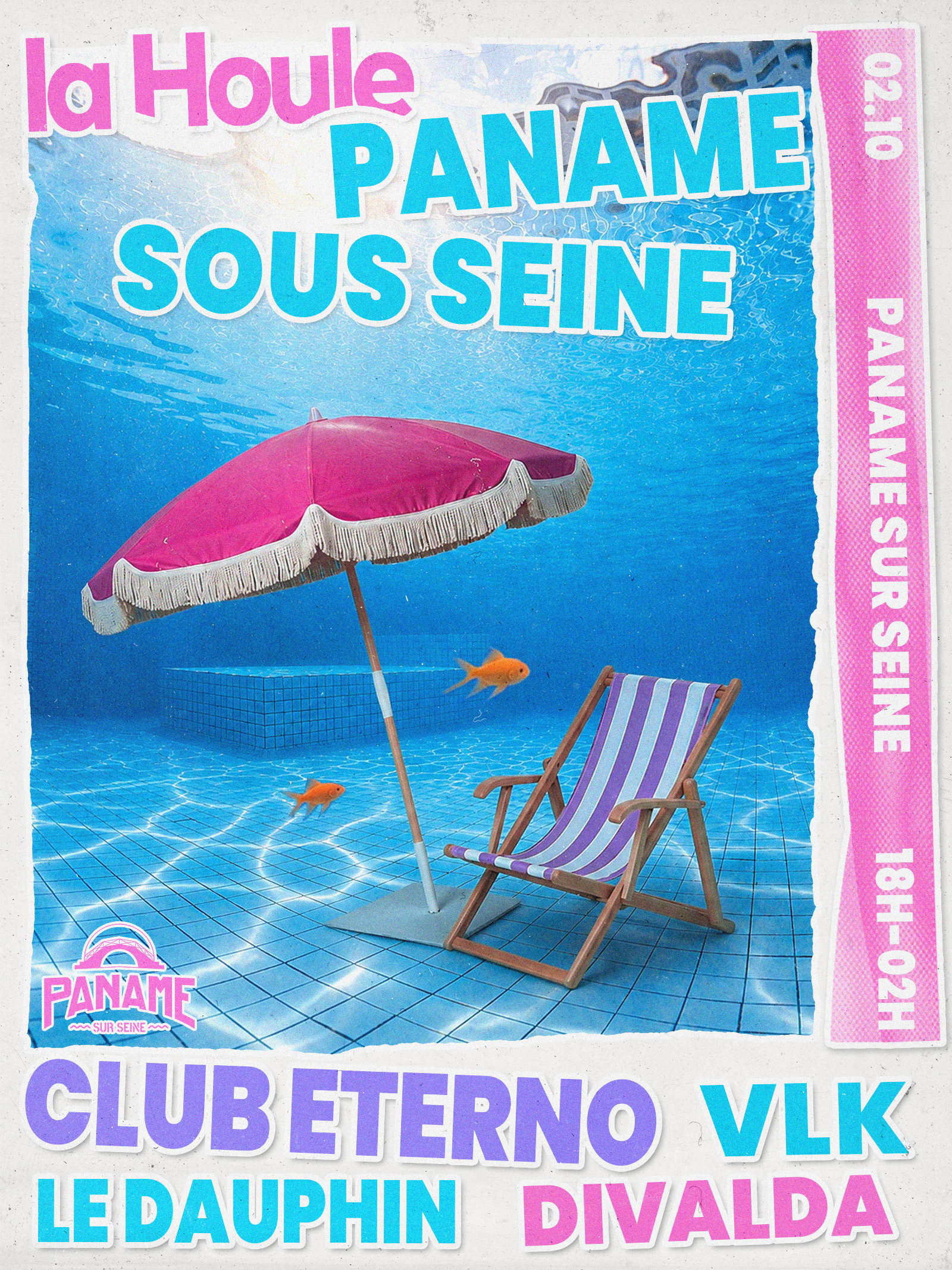 Paname Sous Seine - Open Air La Houle X Paname Sur Seine