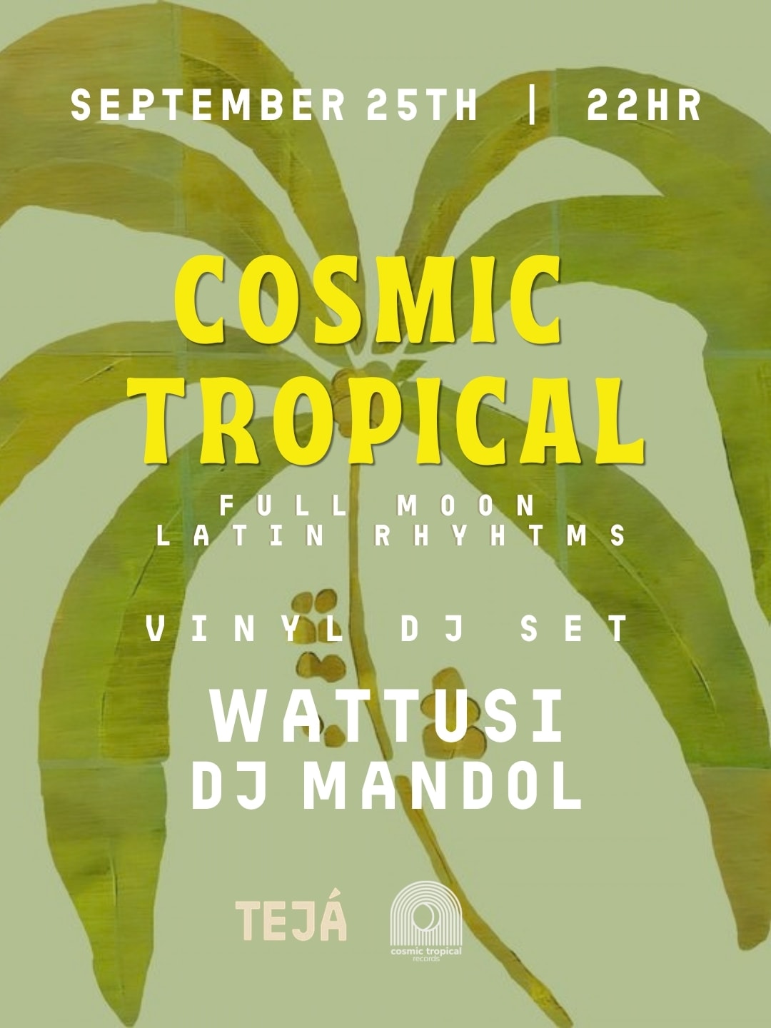 Cosmic Tropical-Full Moon Latin Rhythms