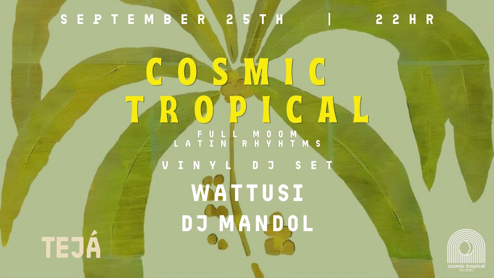 Cosmic Tropical-Full Moon Latin Rhythms