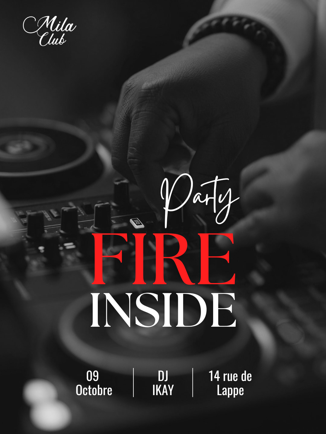 Fire Inside - Mila Club Paris
