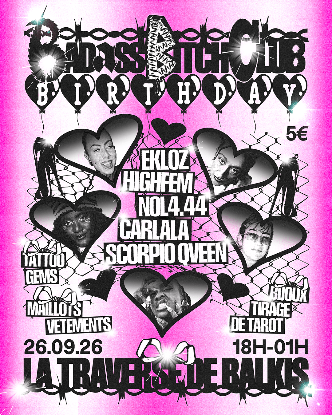Badass Bitch Club - Birthday