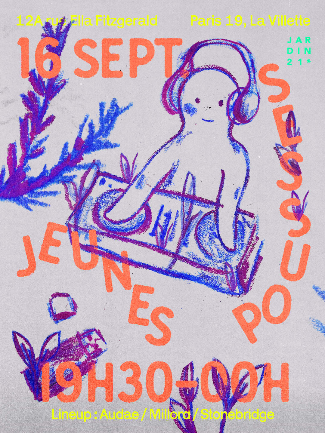 Jeunes Pousses X Jardin21 - Open Air