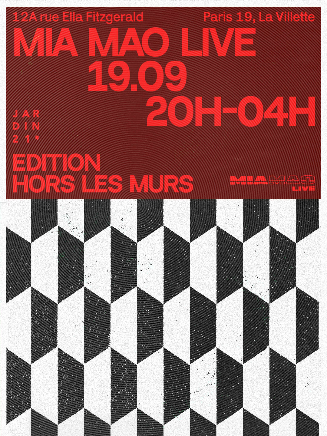 Mia Mao Live : Hors Les Murs · Jardin21 ~ Open Air