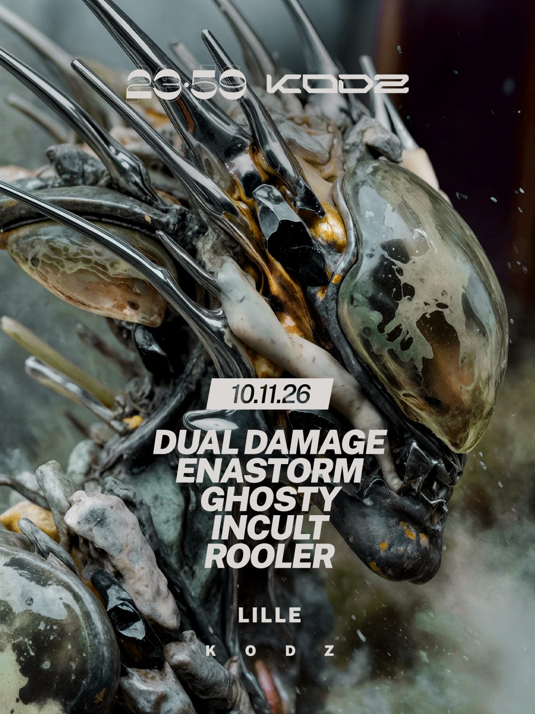 23:59 Presents : Rooler, Dual Damage, Incult, Ghosty...