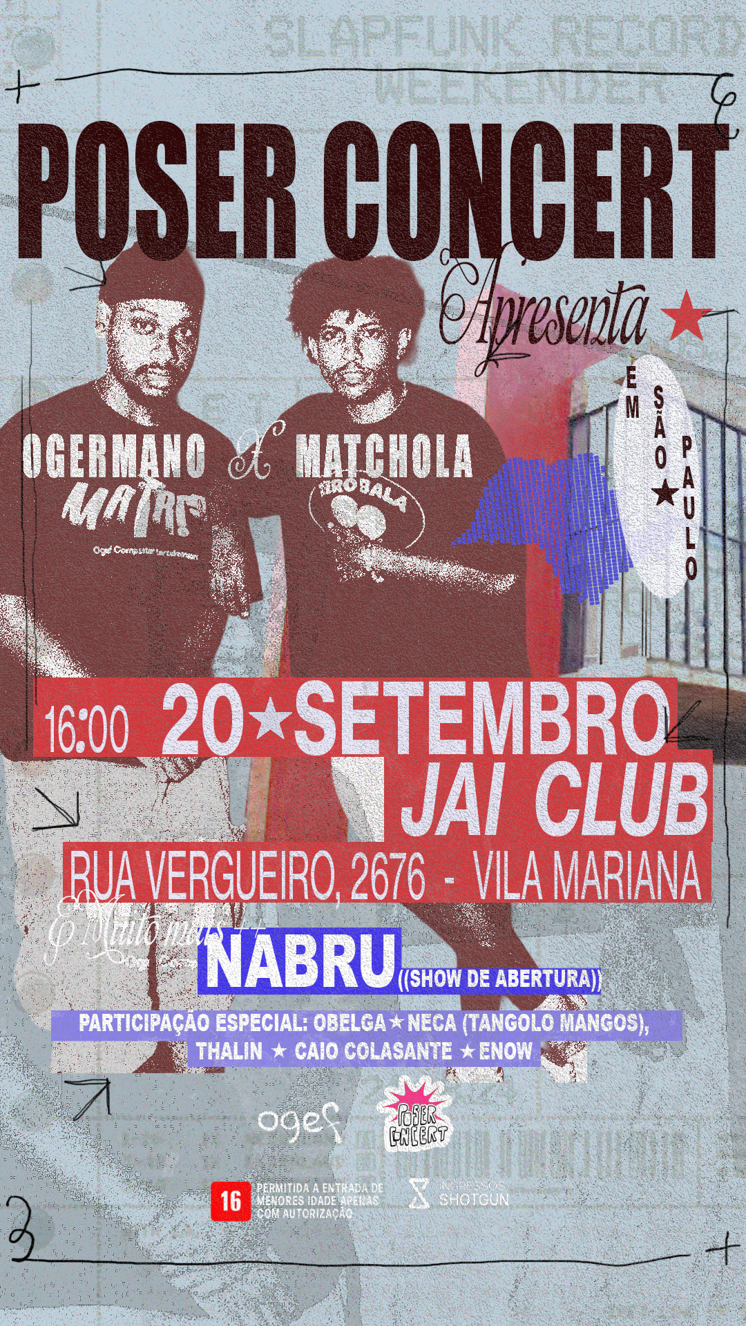 Matchola X Ogermano + Convidados No Jaiclub - São Paulo