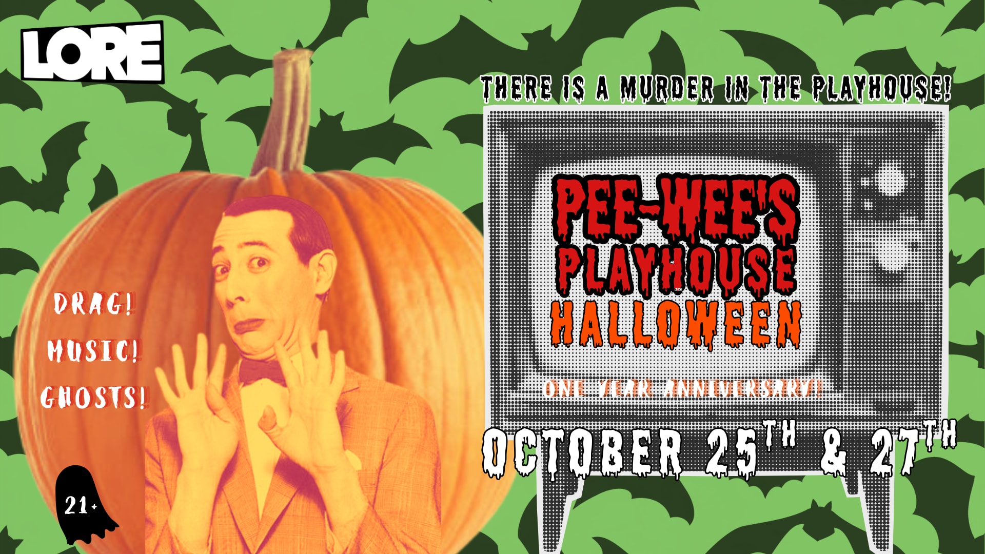 Pee Wee's Halloween - Dinner Special!