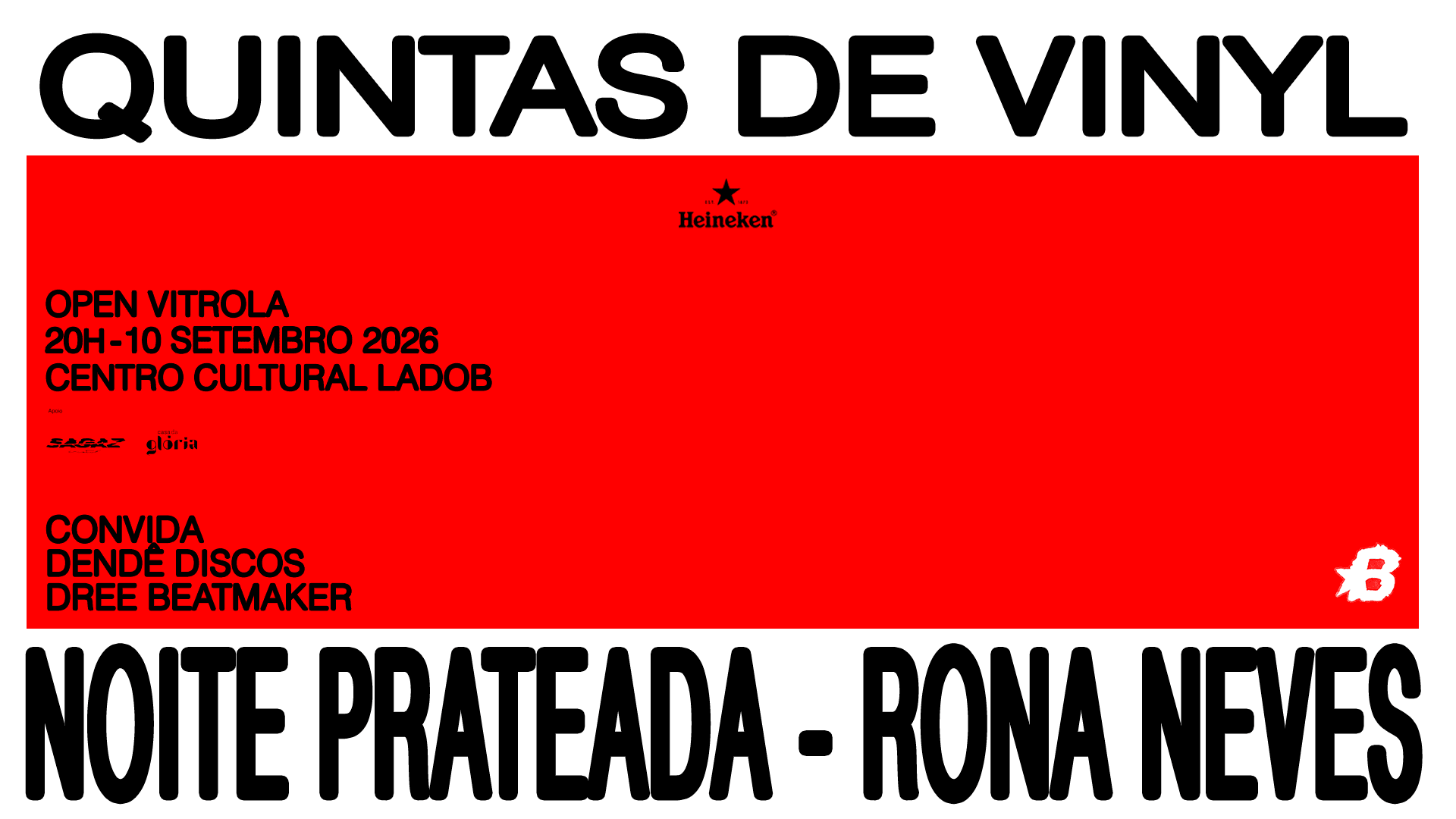 Rona Neves+Dendê Discos+Dree Beatmaker [Quintas De Vinyl]