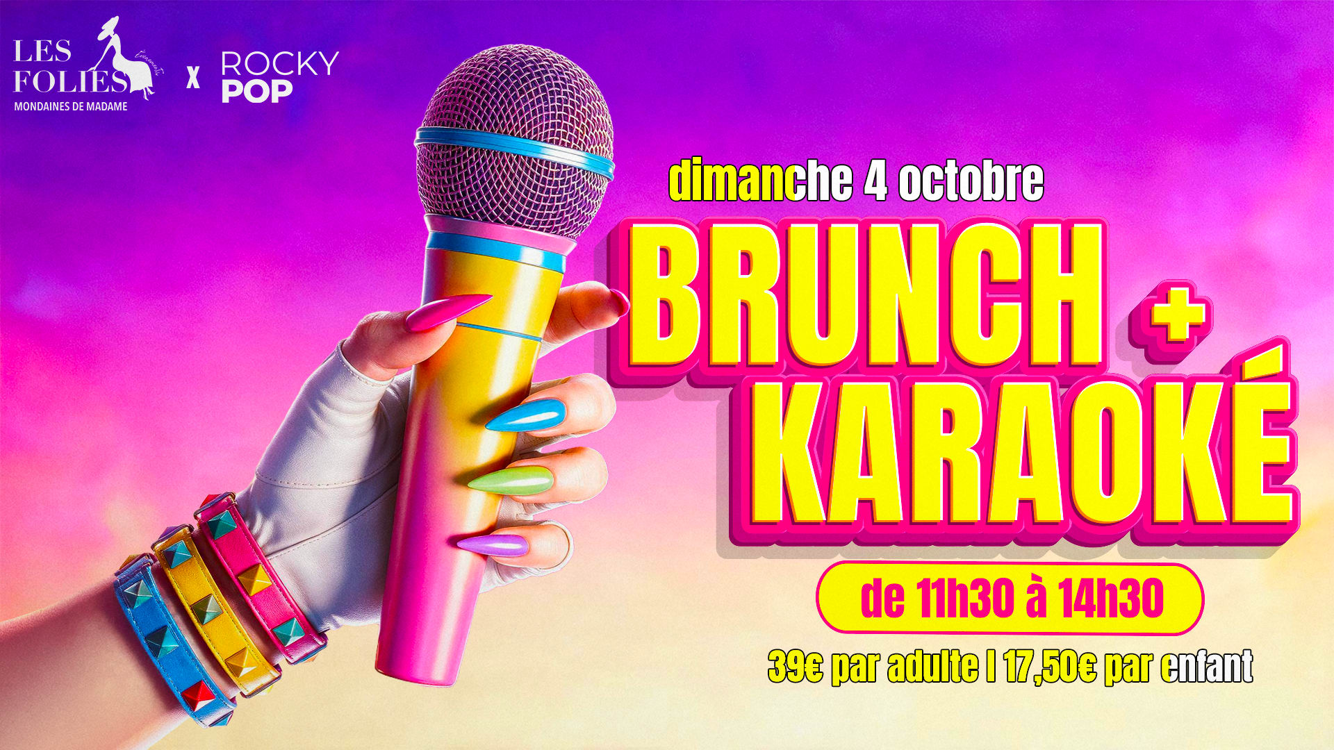 Brunch Karaoké | Rockypop Marseille