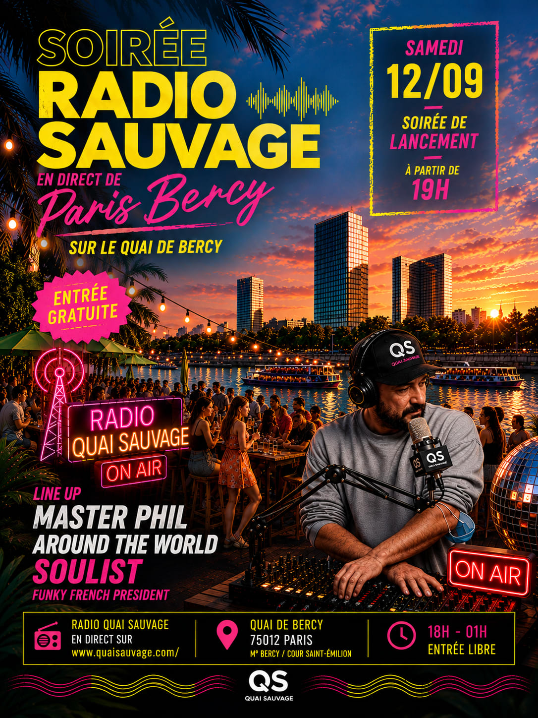 Radio Quai Sauvage — On Ouvre L’Antenne !