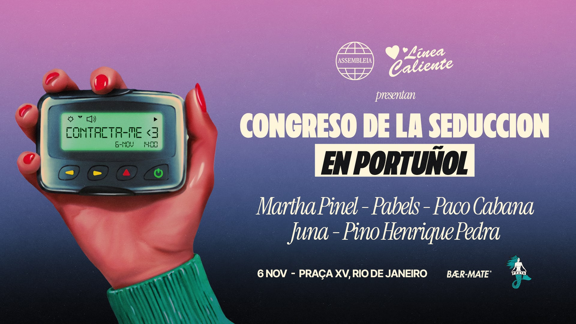 Congreso De La Seducción En Portuñol | Rio De Janeiro