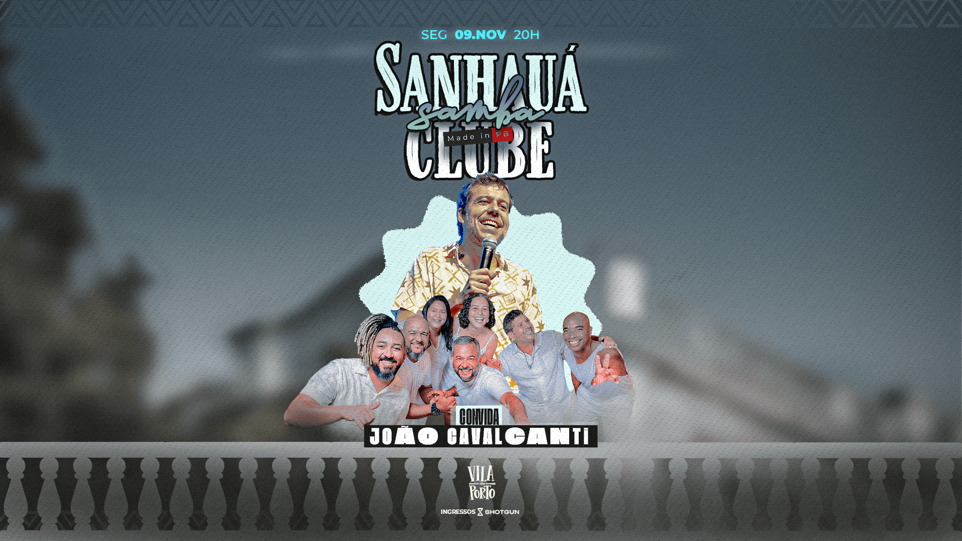 Sanhauá Samba Clube // 09.11 // Convida João Cavalcati
