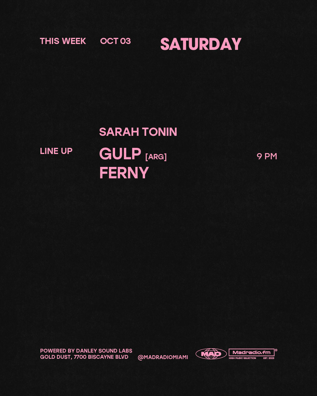 Sarah Tonin: Gulp / Ferny