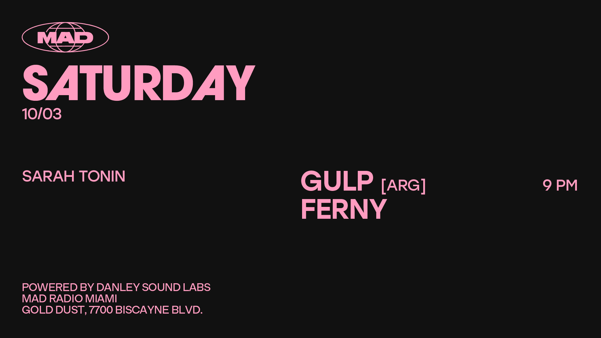 Sarah Tonin: Gulp / Ferny