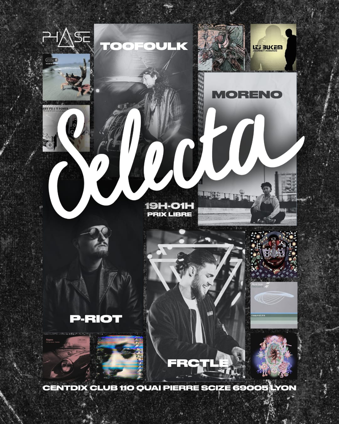 Selecta #1 W/ Frctle, Moreno, P-Riot, Toofoulk