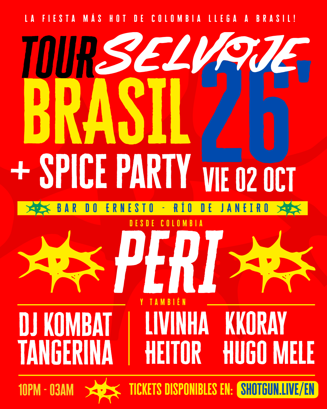 Selvaje & Spice Party Na Lapa - Reggaeton X Baile Funk