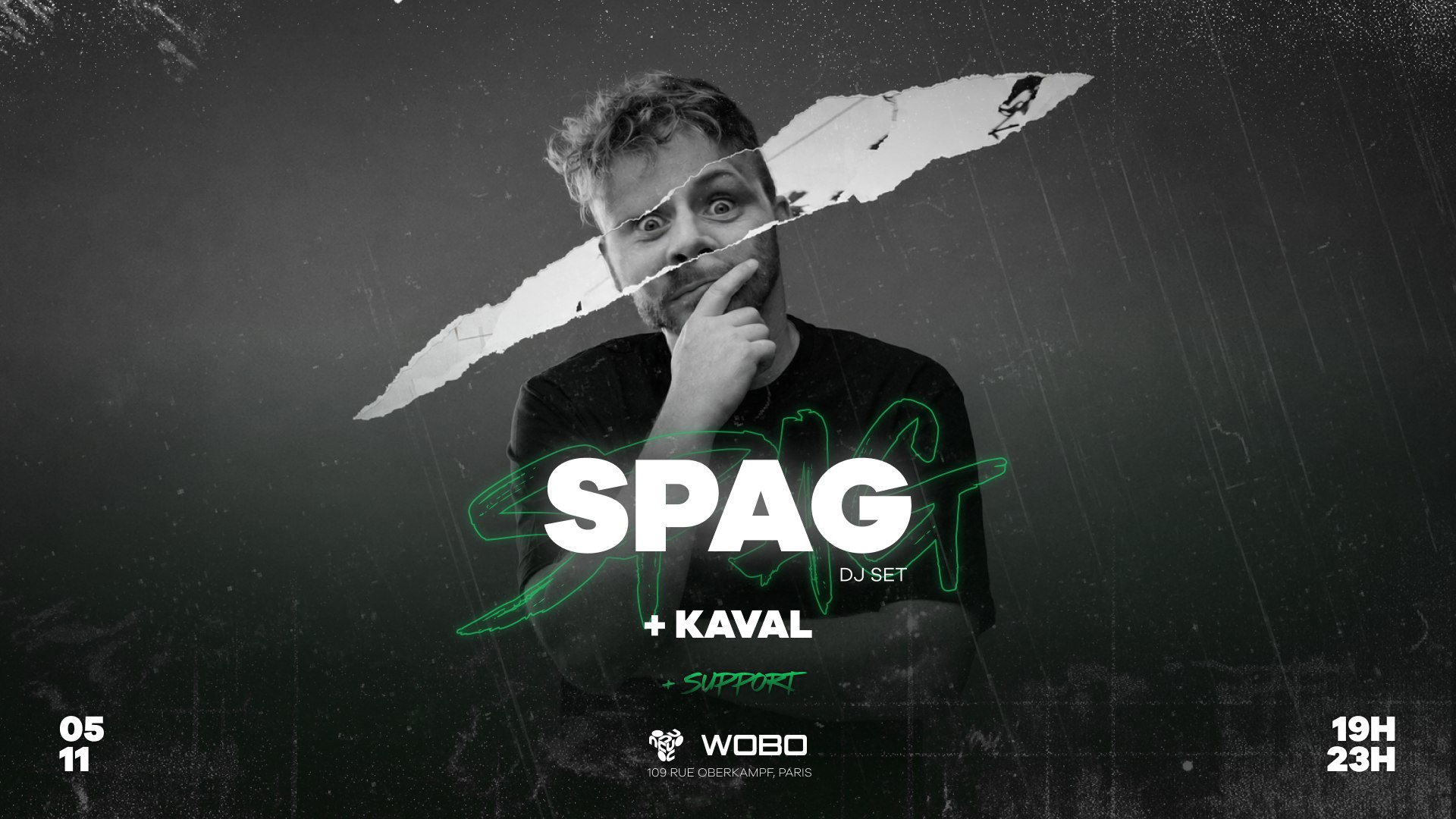 Wobo Presents - Spag - Nouveau Casino