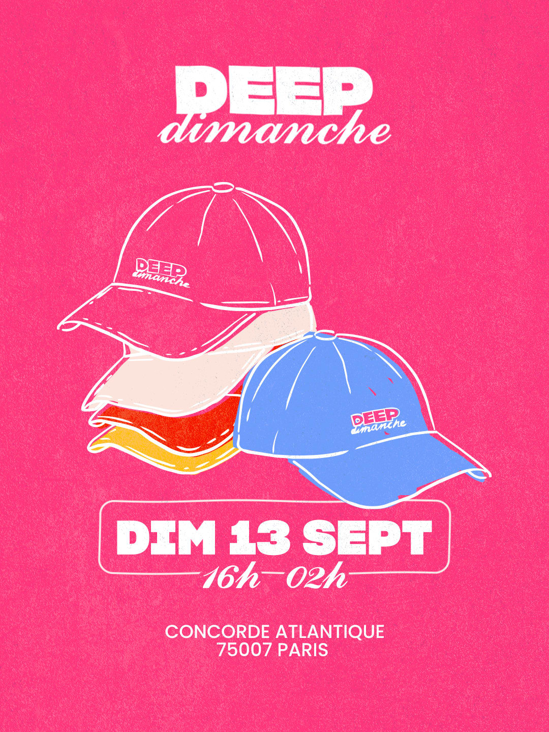 Deep Dimanche | 13 Sept @Concorde Atlantique