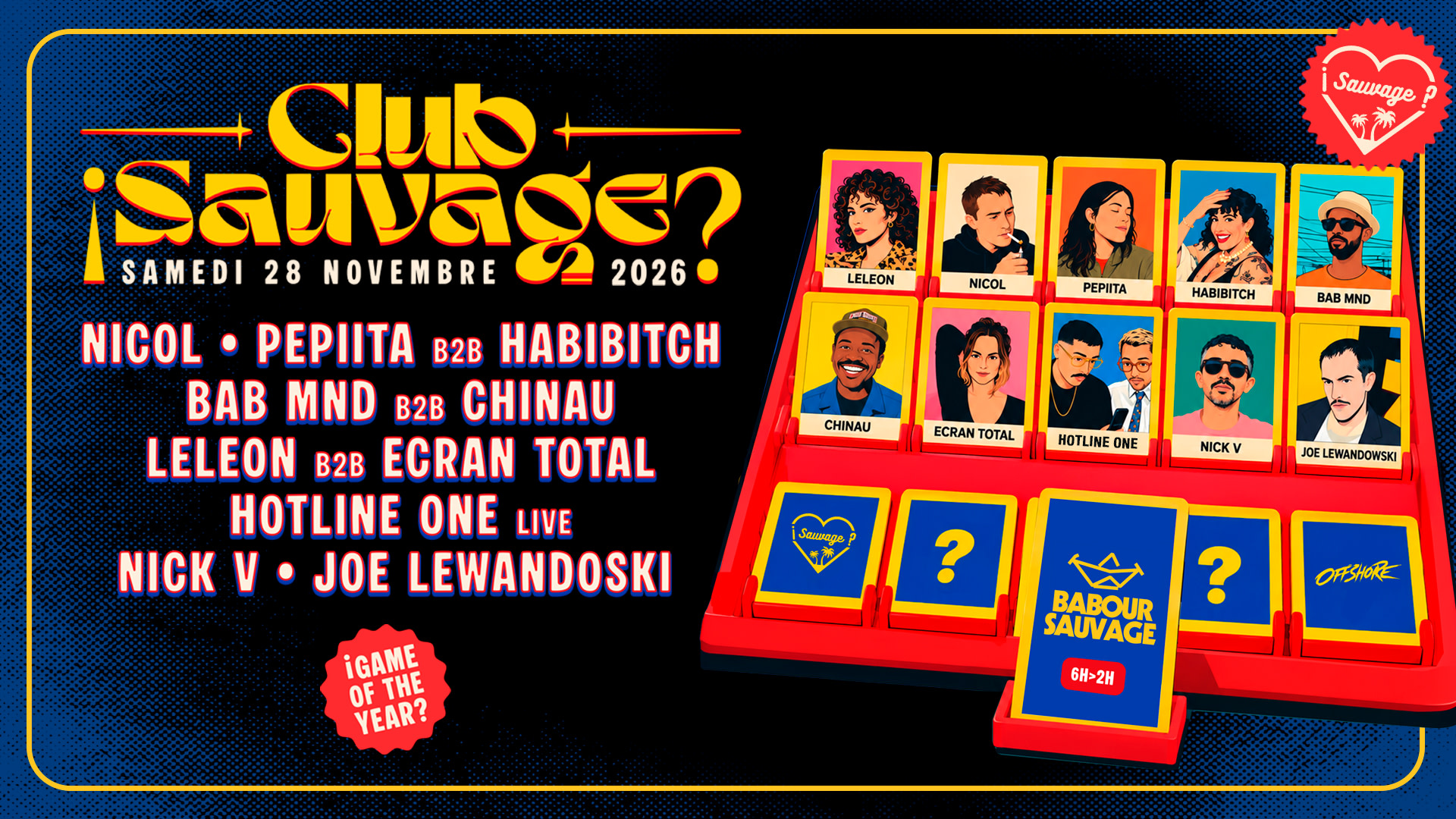 ¡Club Sauvage Part 2: Babour Sauvage?