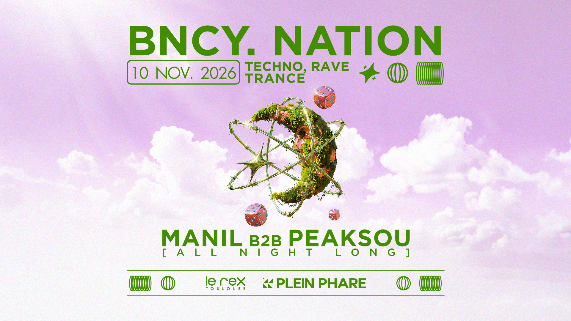 Bncy. Nation Inv. Manil B2b Peaksou (Veille De Jour Férié)