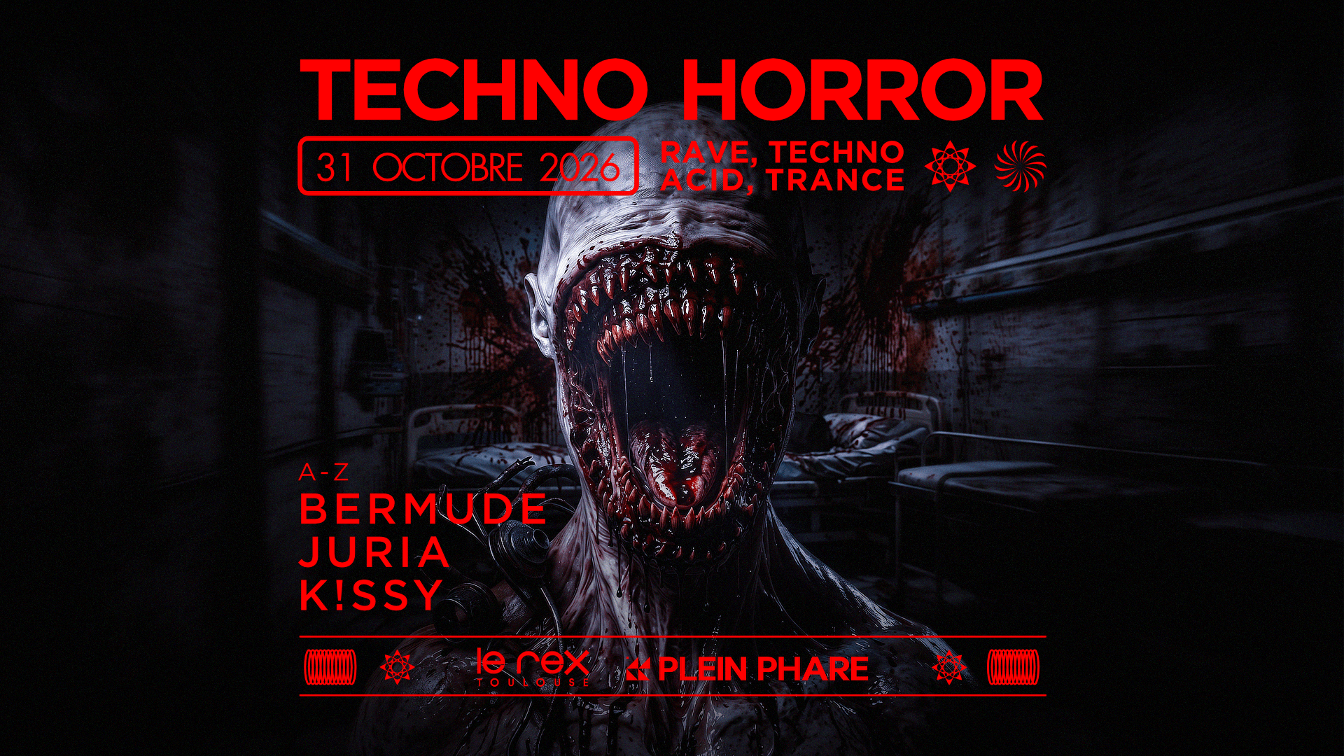 Techno Horror X Plein Phare (Techno, Trance, Hard Techno)