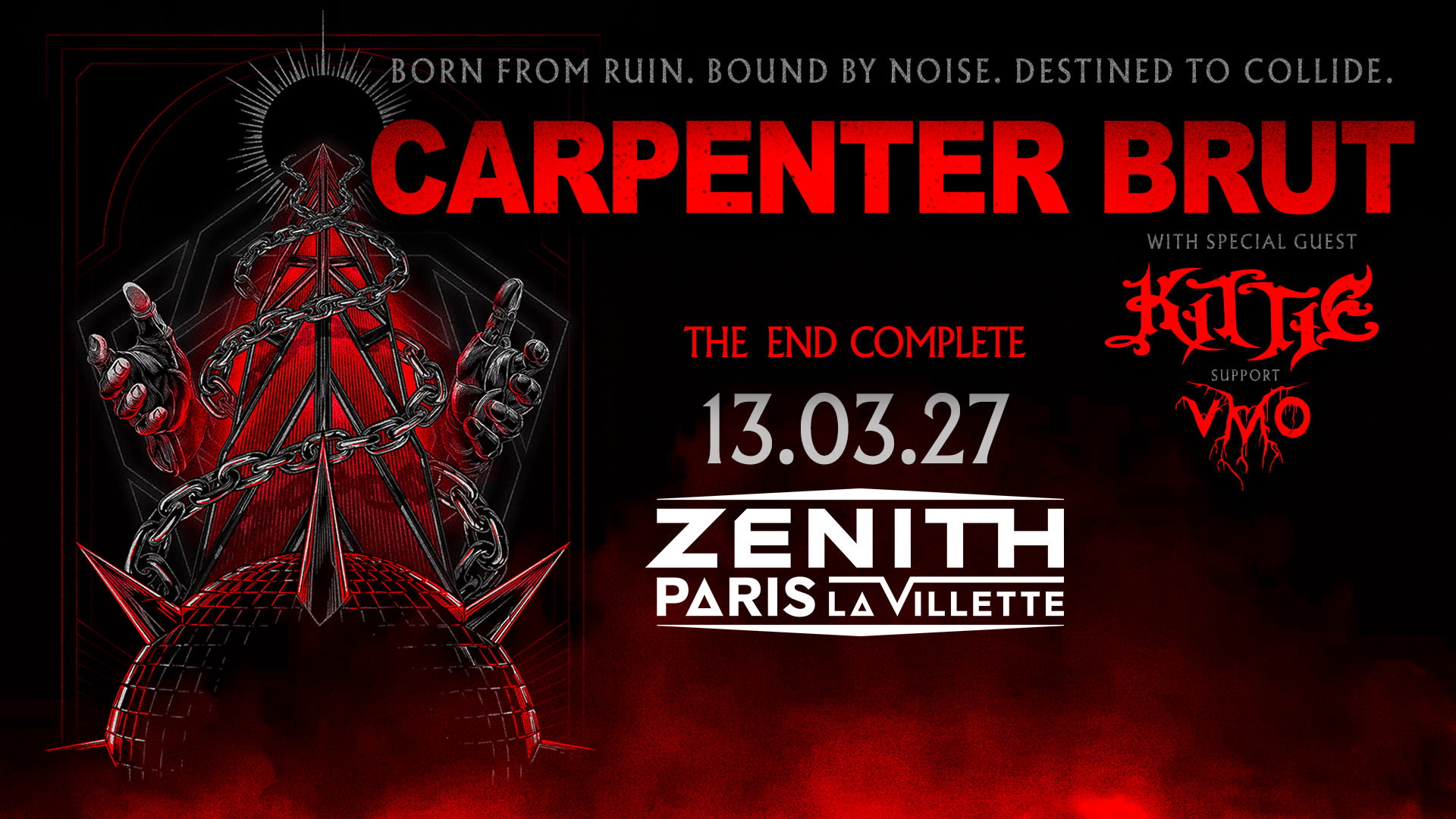 Carpenter Brut - Zénith Paris - La Villette