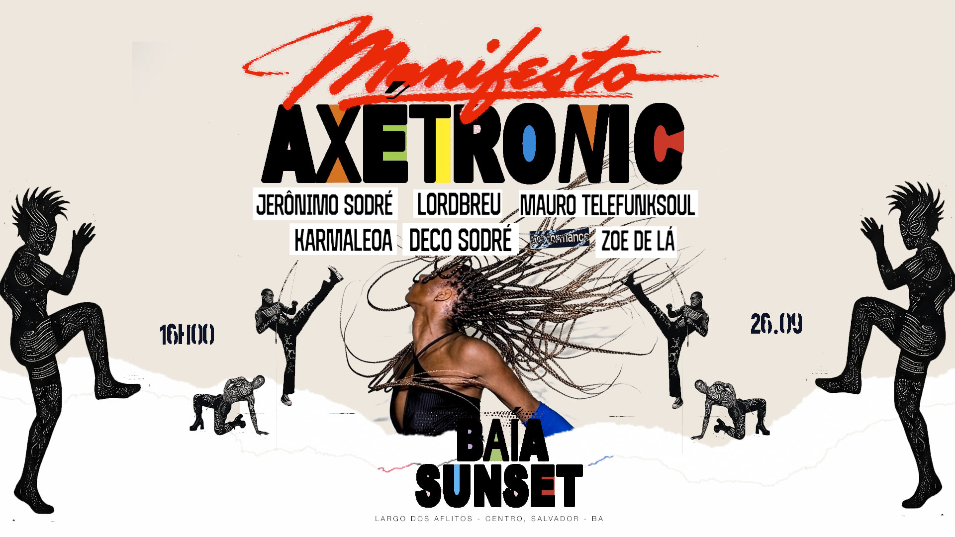Manifesto Axétronic - 26/Set @ Baía Sunset