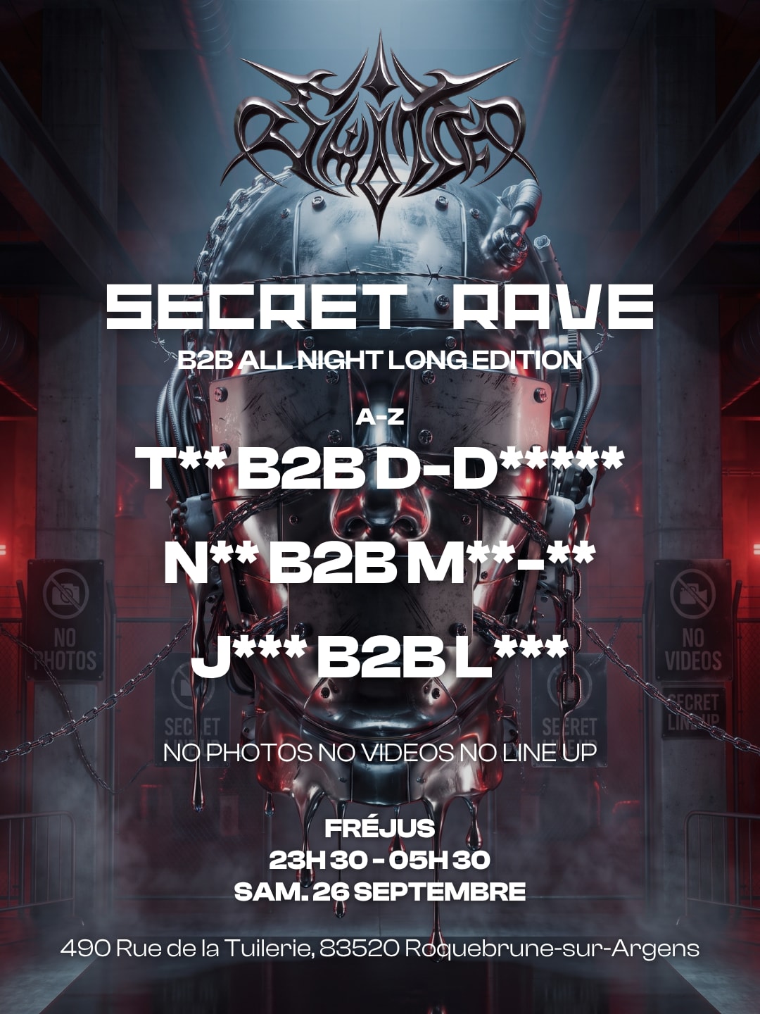 Secret Rave - B2b All Night Long - Switch Club