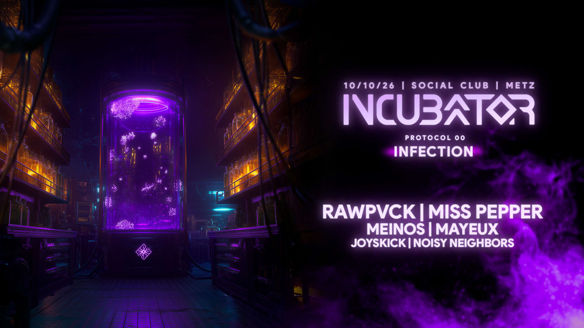 Incubator W/ Rawpvck | Miss Pepper | Meinos | Mayeux