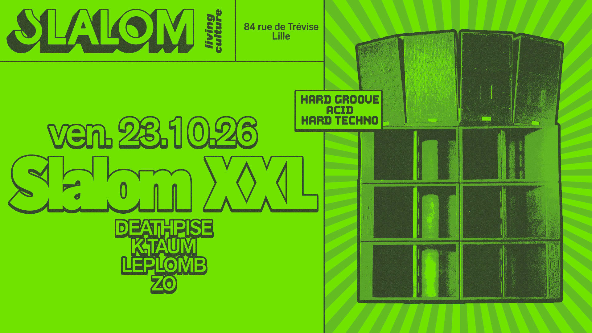 Slalom Xxl : Leplomb • K.Taum • Deathpise • Zo (Vol.2)