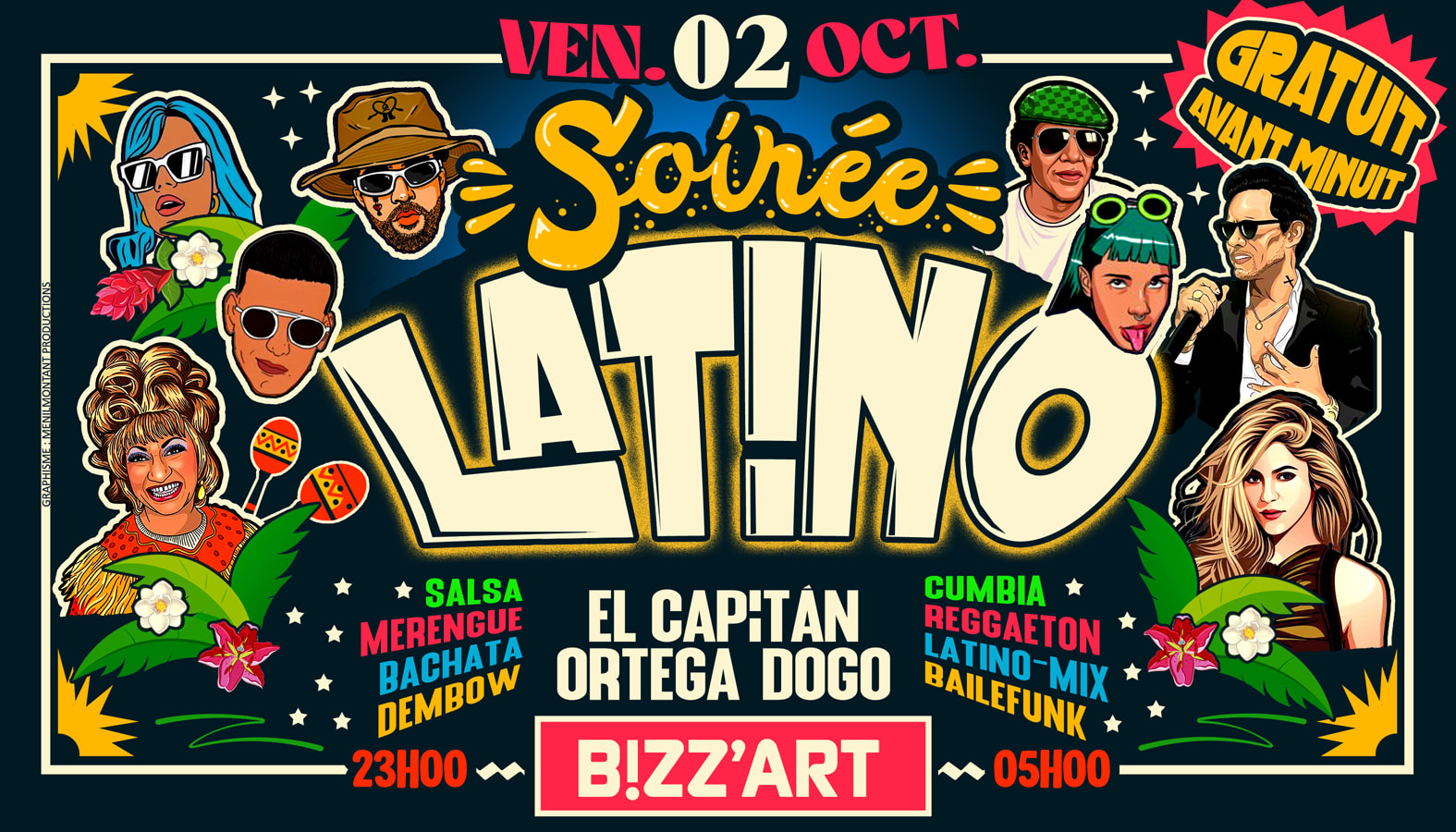 Soiree Latino X Canal Saint Martin 02.10.26