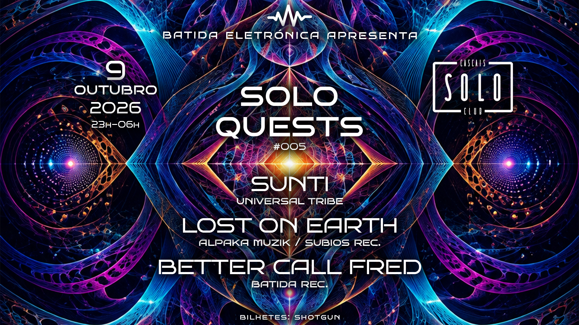 Batida Eletrónica - Solo Quests #005