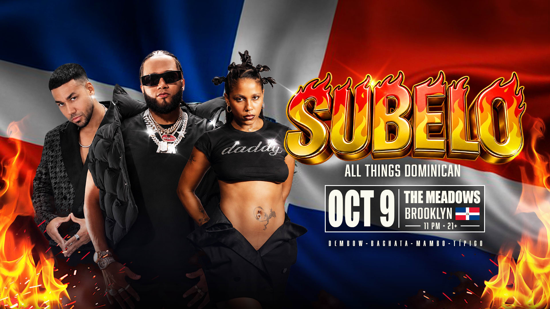 Subelo - Dembow • Bachata • Mambo • Tipico (21+)
