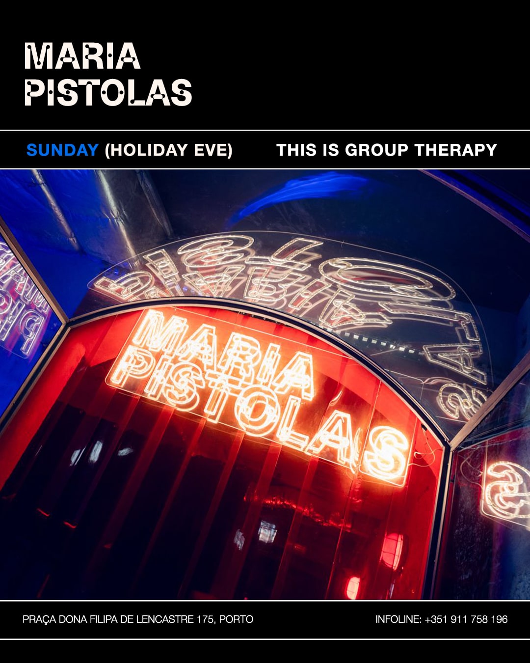 Sunday (Holiday Eve) - 04/10 - Maria Pistolas