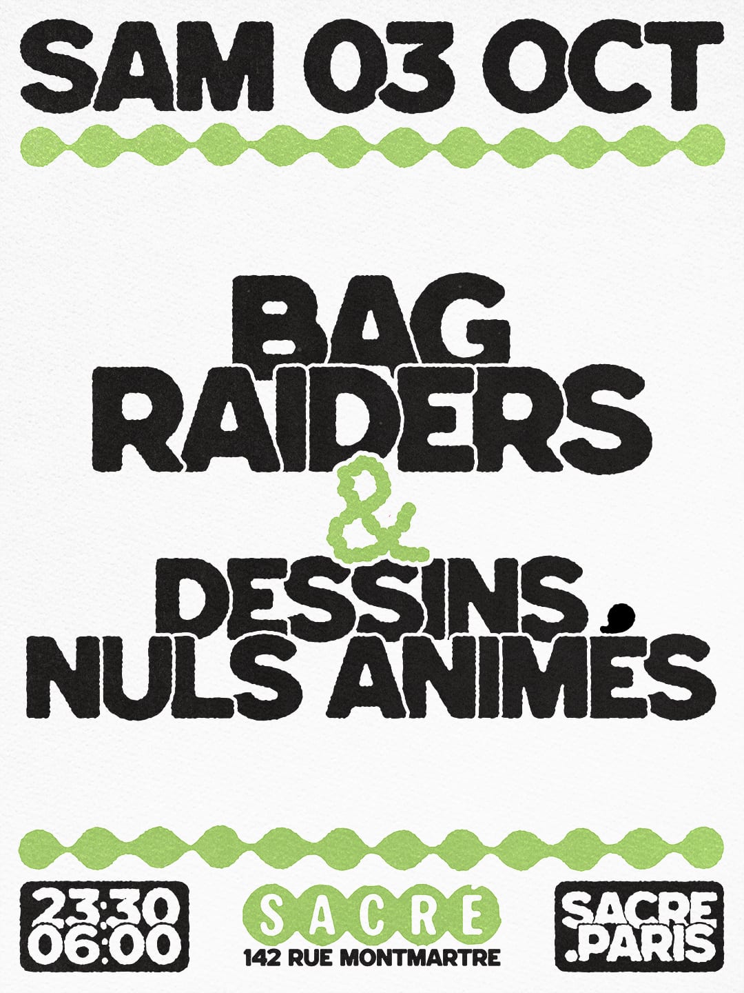 Sacré Présente : Bag Raiders & Dessins Nuls Animés