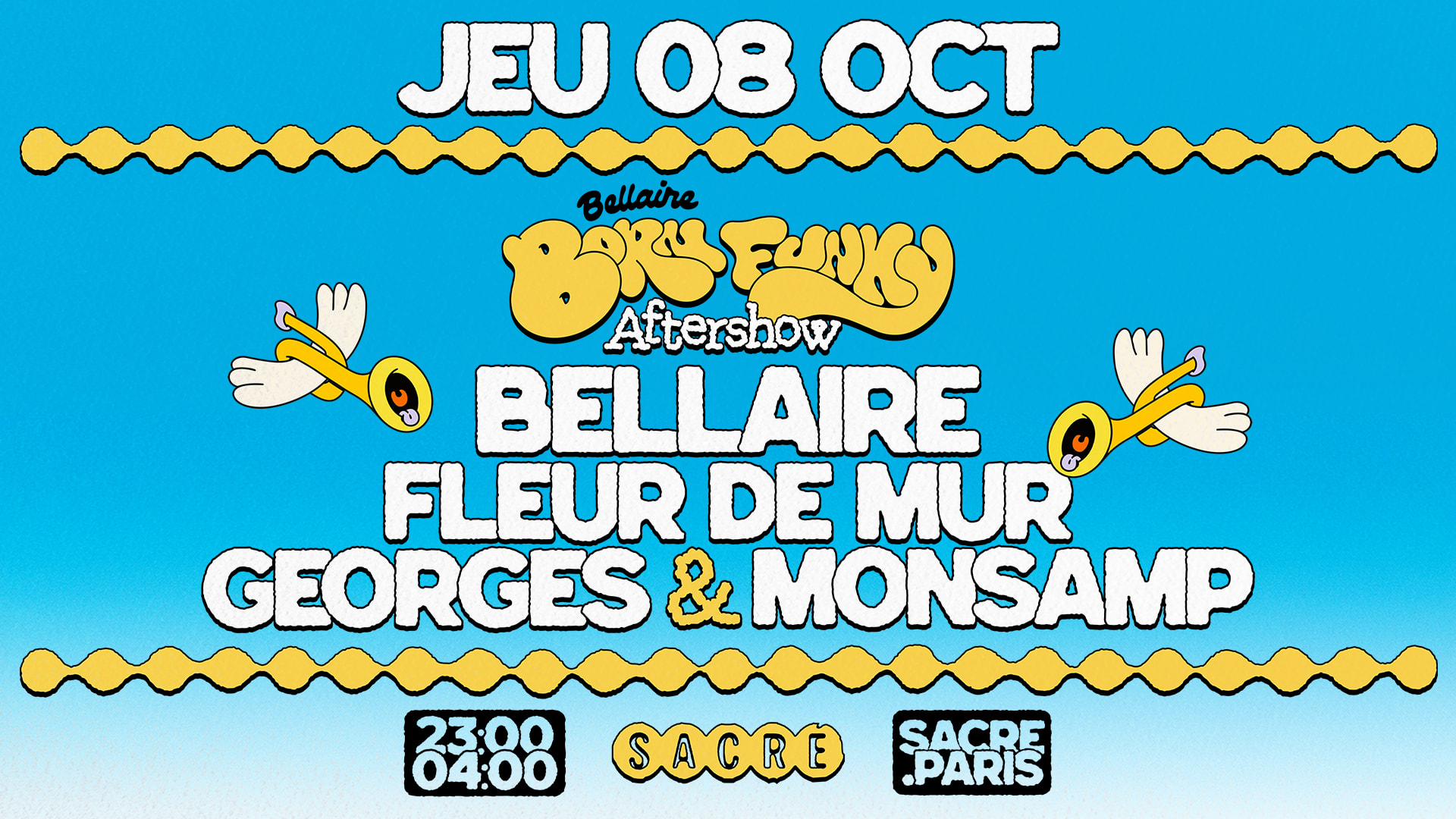 Sacré Présente : Bellaire & Friends "Born Funky" Aftershow