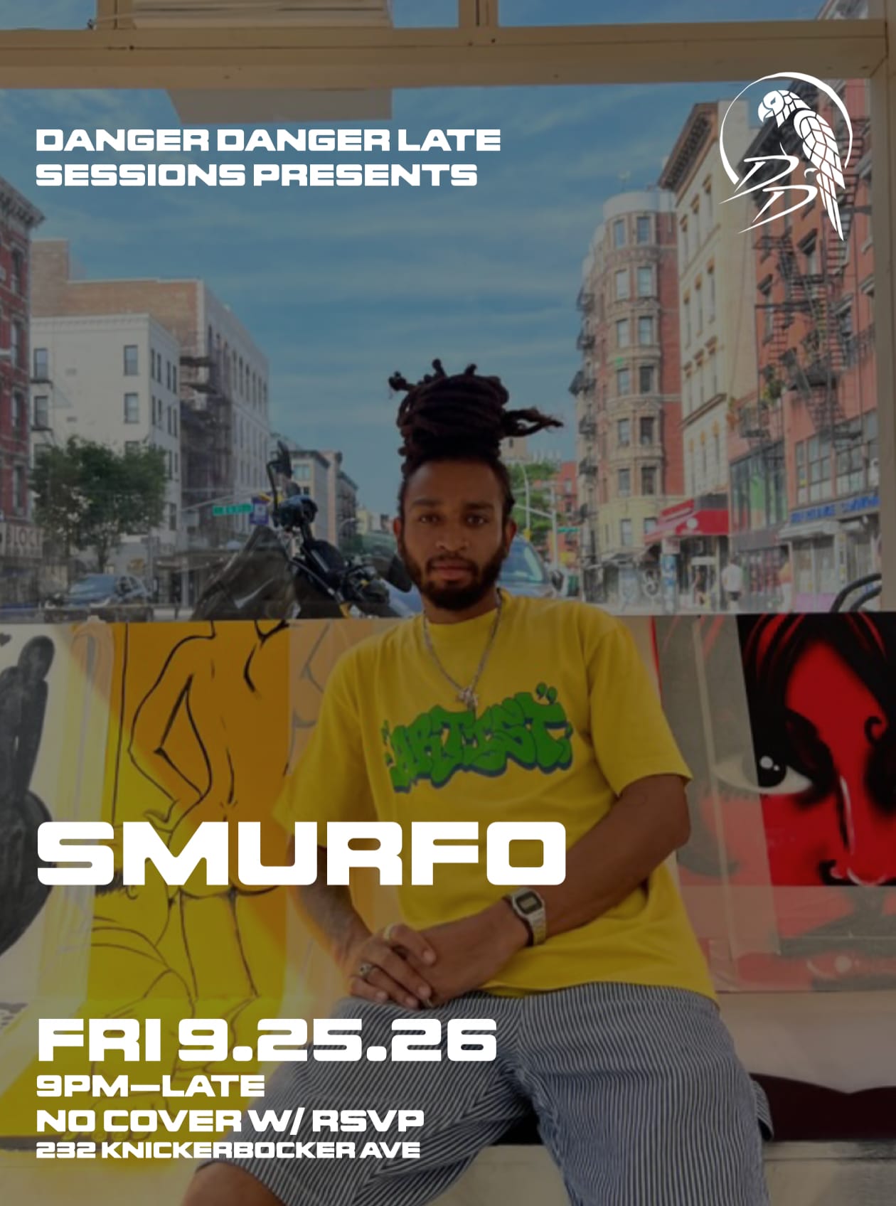 Danger Danger Late Sessions Presents: Smurfo