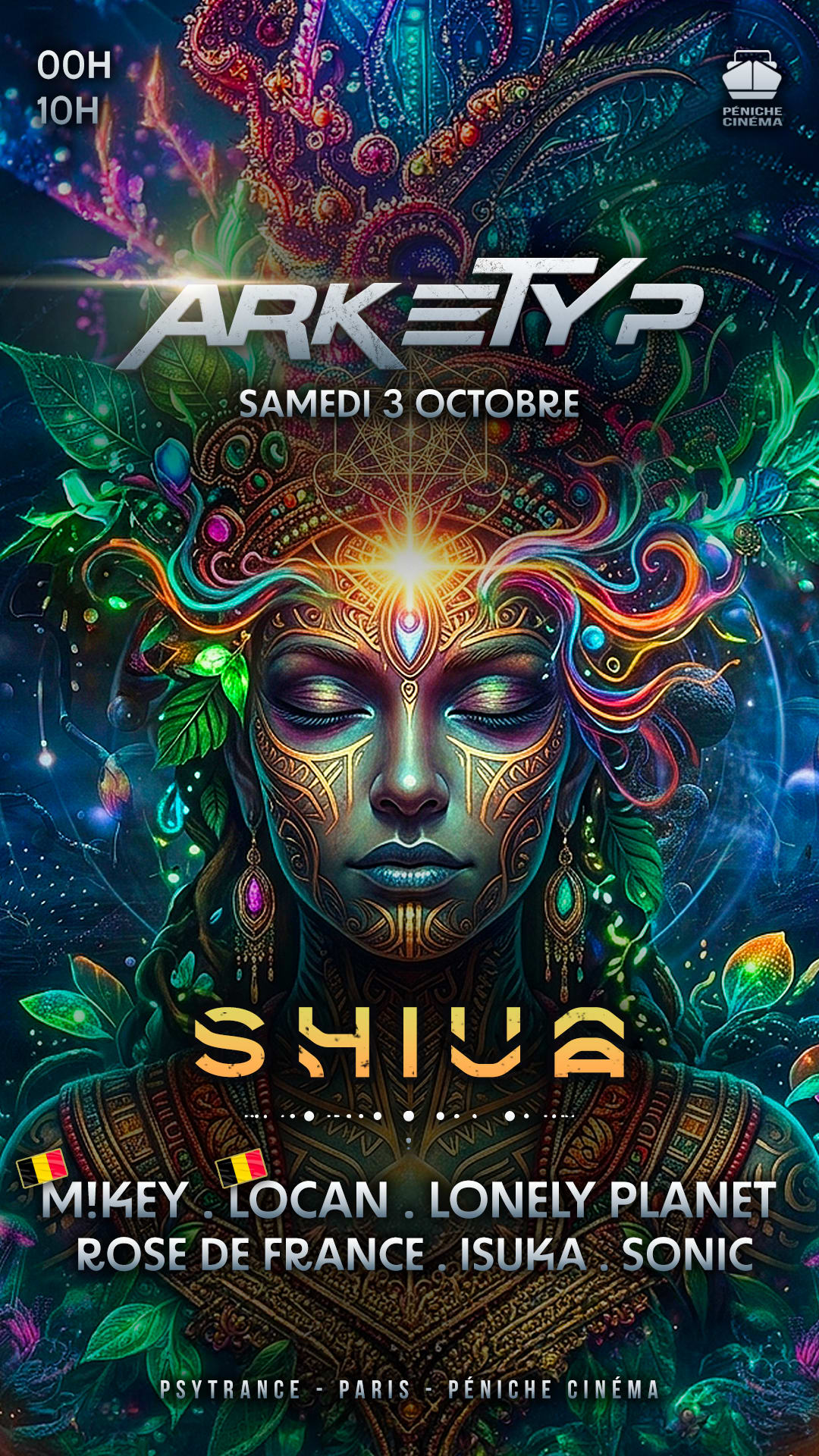 Arketyp: Shiva + After [00h > 10h]