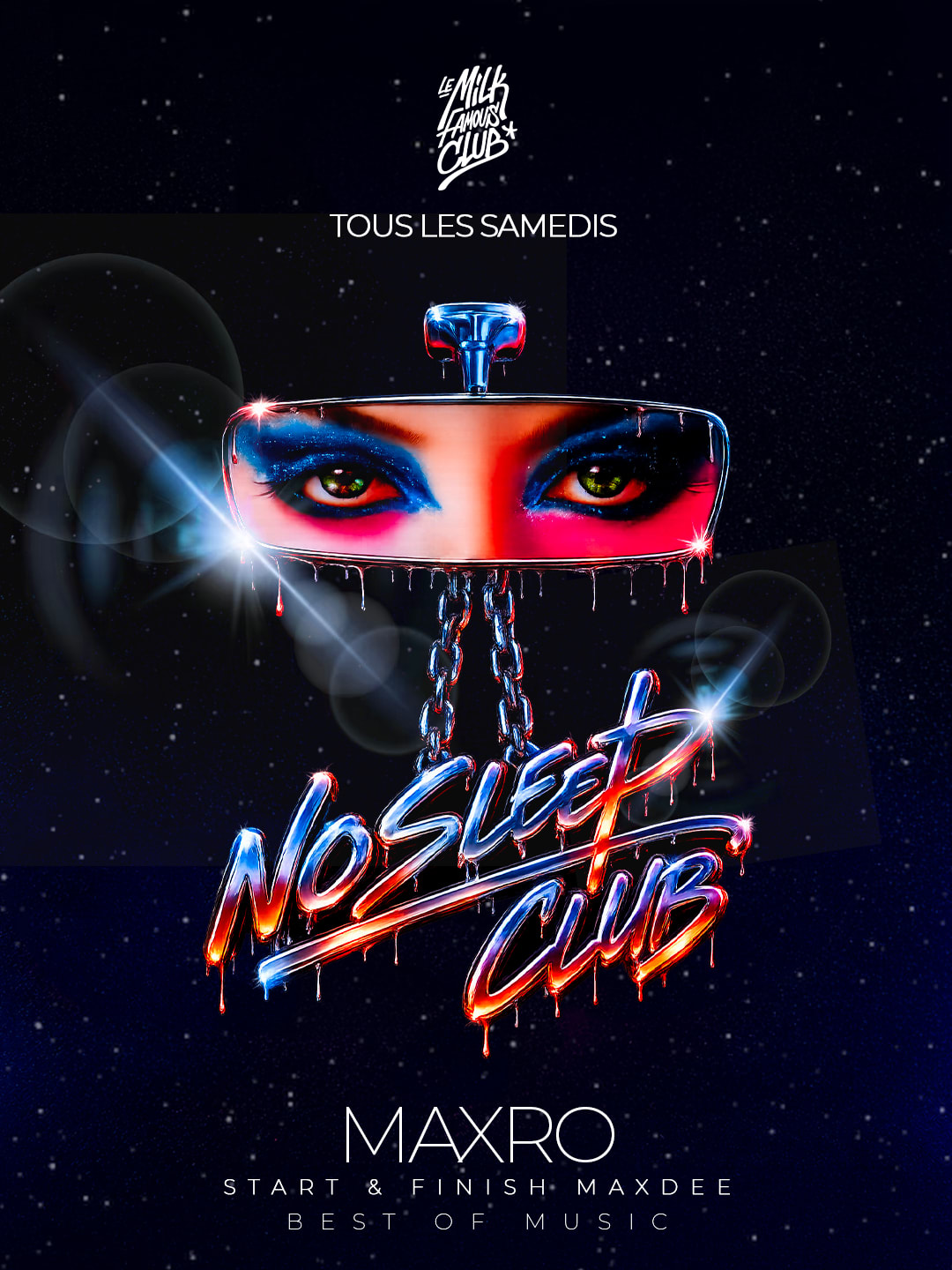 Sam 03 Oct - No Sleep Club W/ Maxro
