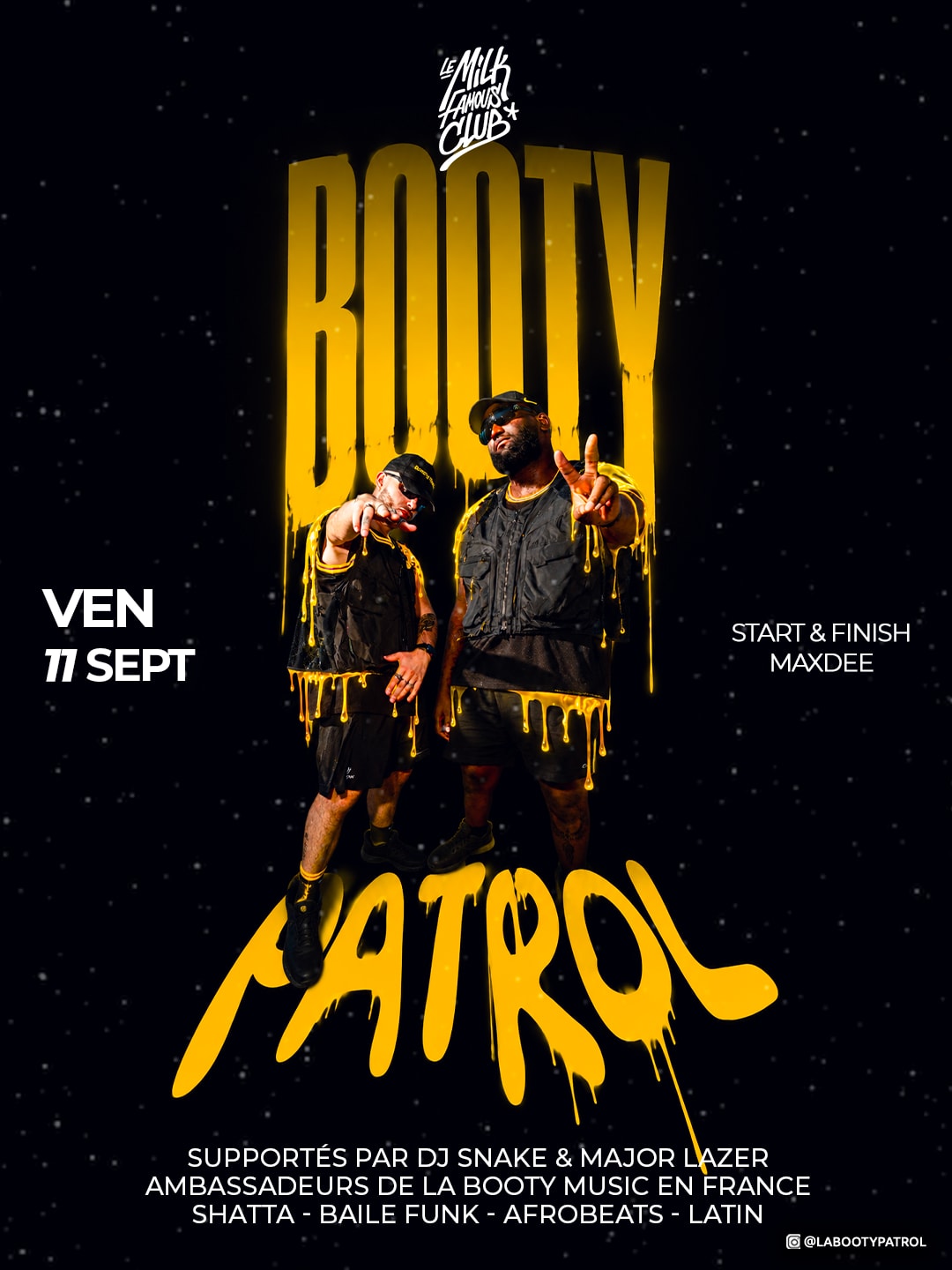 Ven 11 Sept  - Booty Patrol