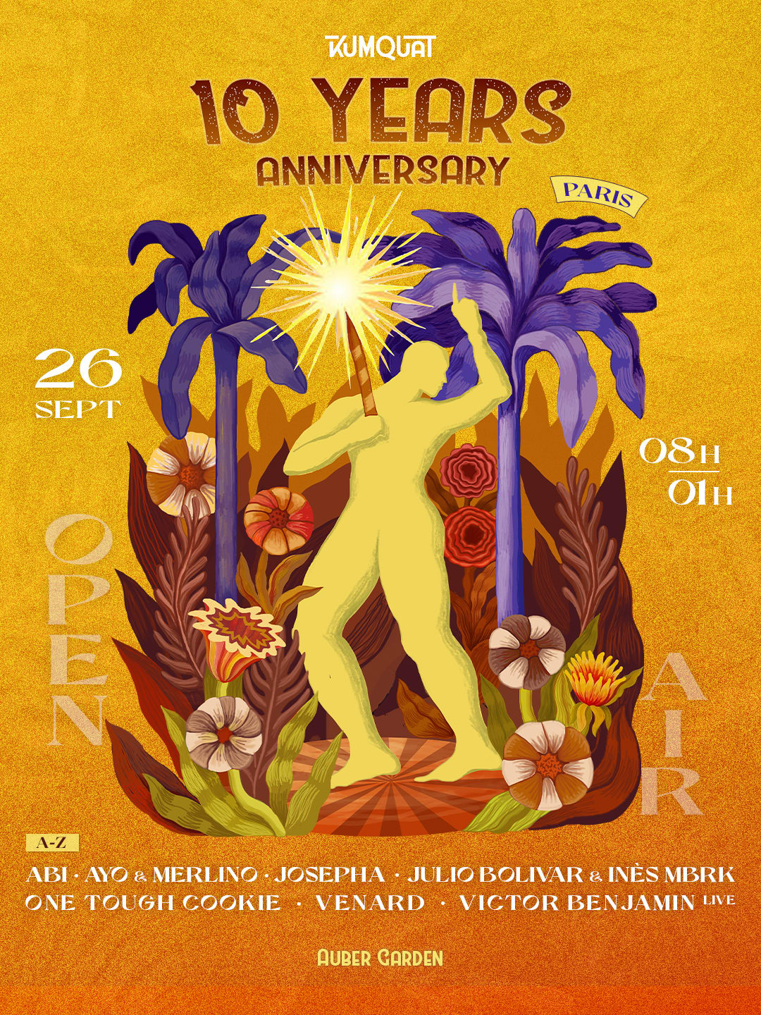 Kumquat 10 Years Anniversary In Paris – All Day Long • 26.09