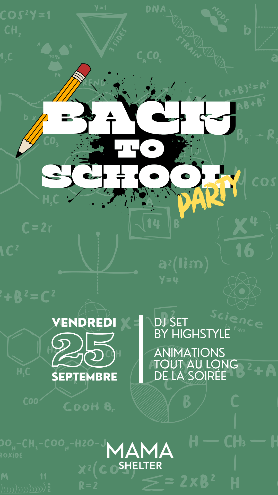 Back To Shcool Party