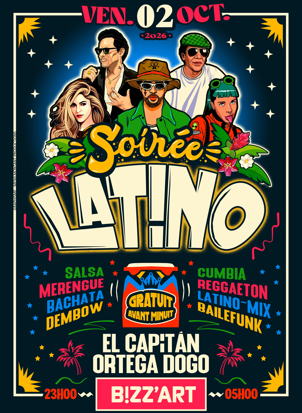 Soiree Latino X Canal Saint Martin 02.10.26
