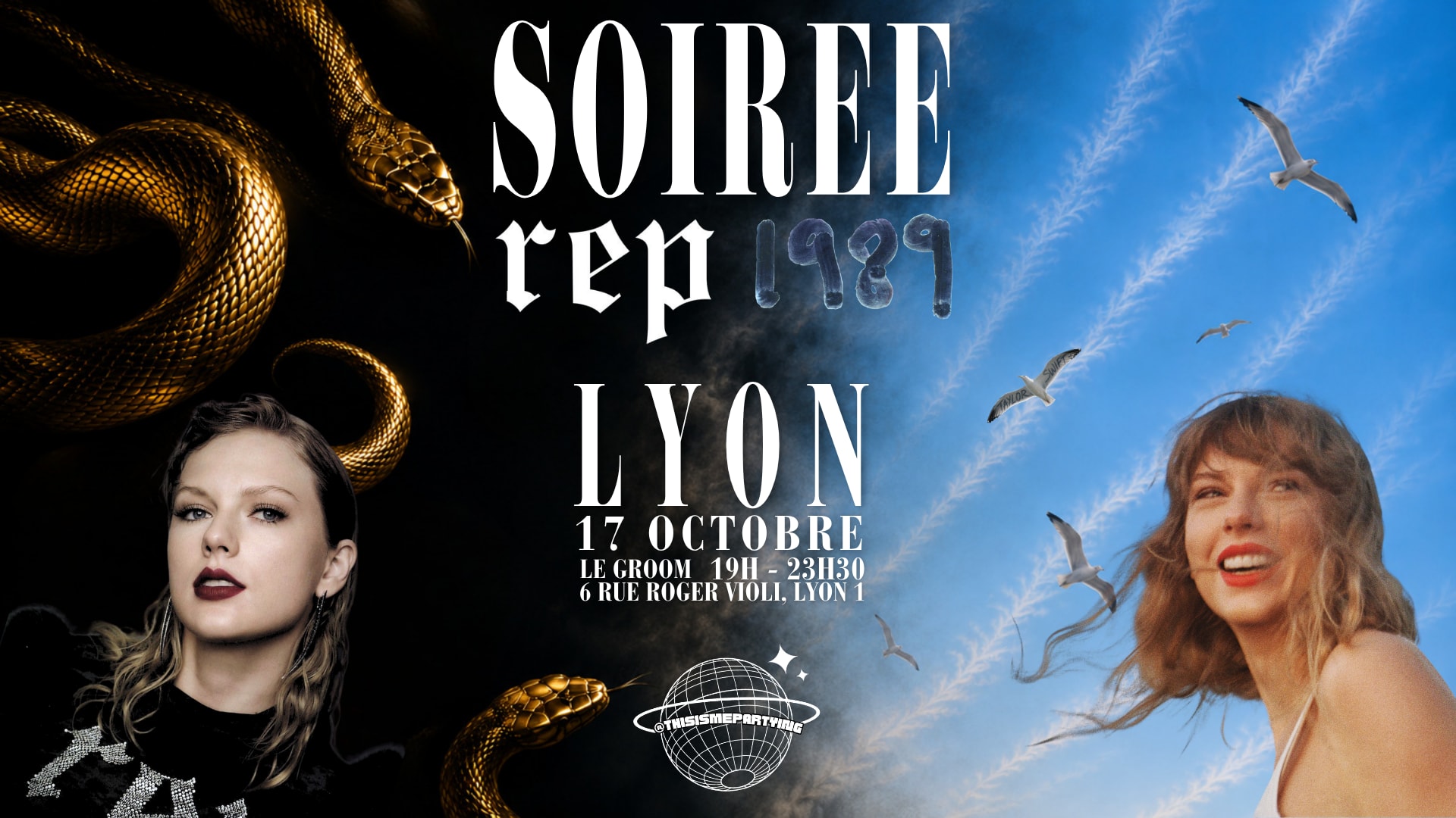 Soirée Reputation X 1989 Lyon