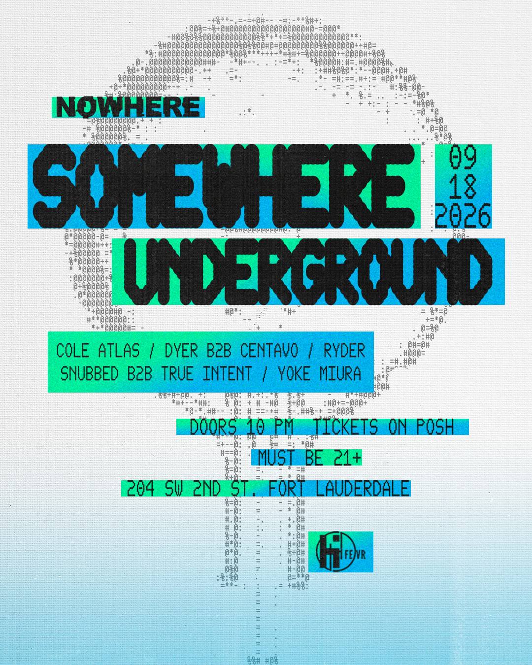 Somewhere Underground @ Nowhere | S5v2