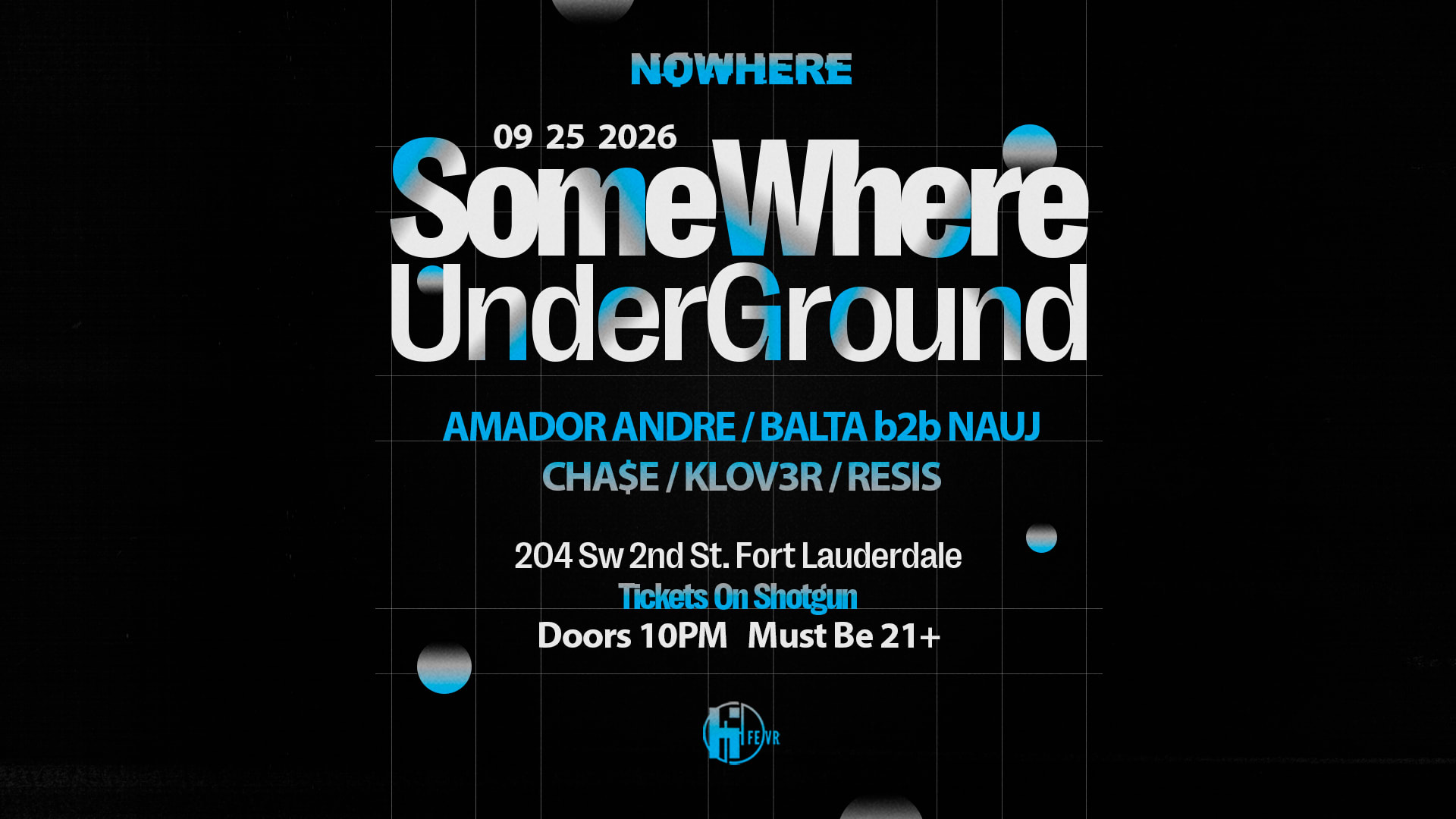 Somewhere Underground @ Nowhere | S5v3