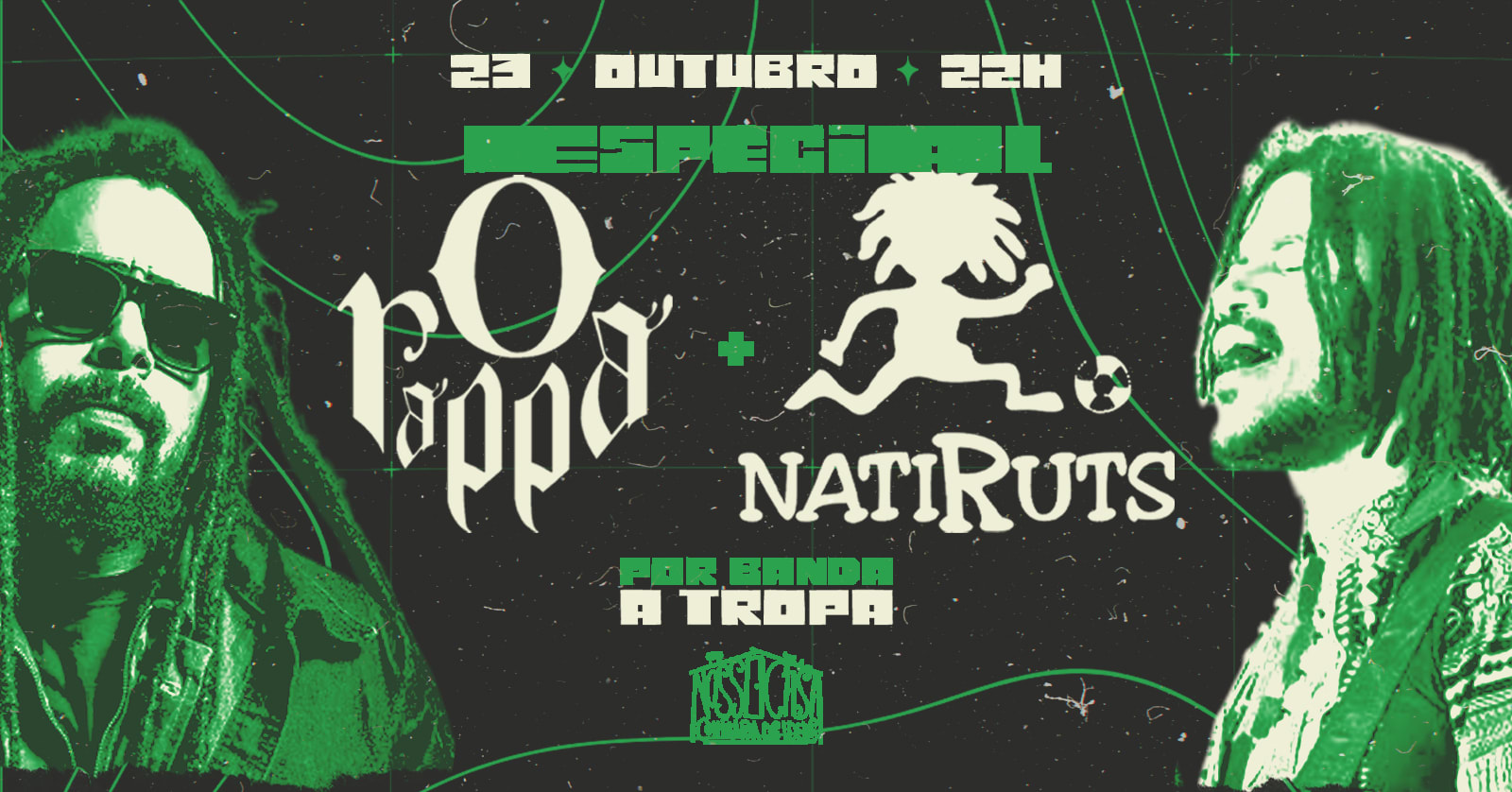 Especial O Rappa + Natiruts Por Banda A Tropa
