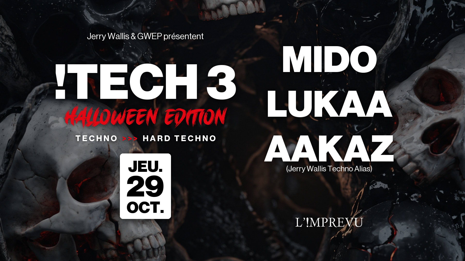 !Tech 3 : Techno To Hard Techno