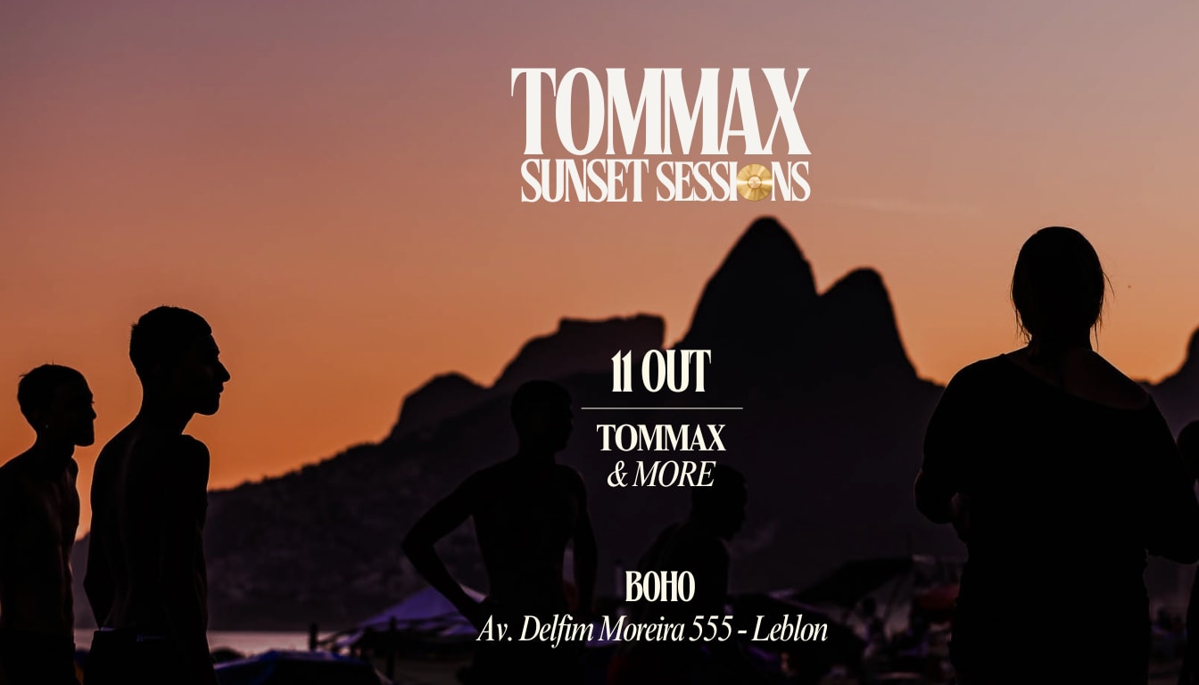 Tommax Sunset Sessions - 11 Outubro
