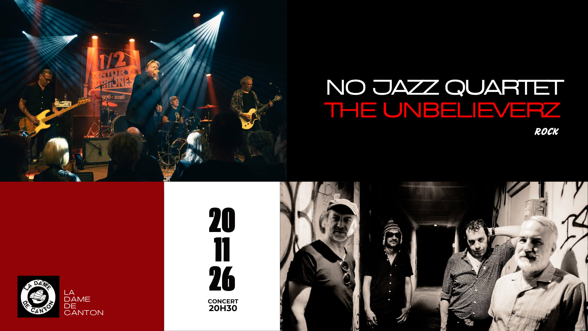 The Unbelieverz X No Jazz Quartet