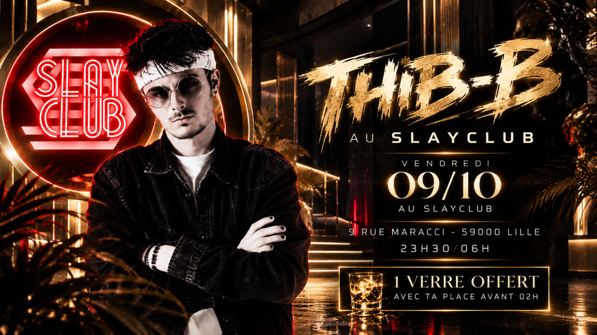 Slay Club : Dj Thib B 09/10